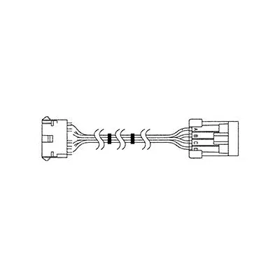 338-3489-01 – CUMMINS NW Generator Control Panel Wiring Harness, Use To Mates With The Remote Panel Connector At The ...